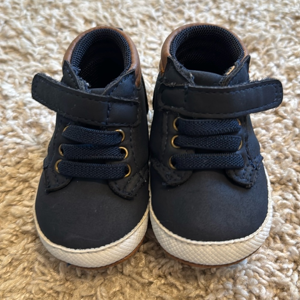 0-3M Blue Sneakers, Place Brand